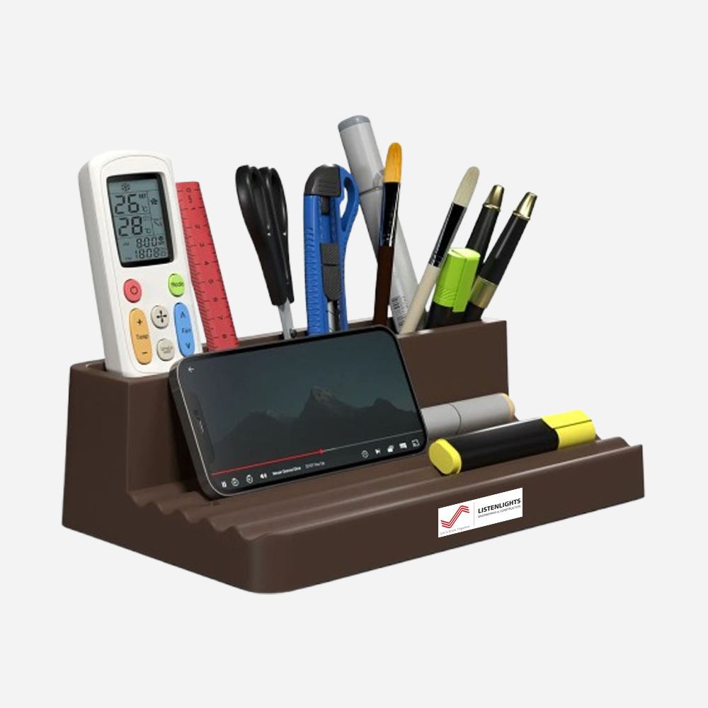Everyday Organisers Pen Stand for Study Table Multi Compartment Desk