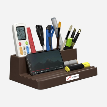 Everyday Organisers Pen Stand for Study Table Multi Compartment Desk